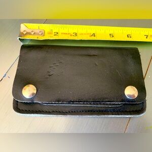 Black Leather wallet $17